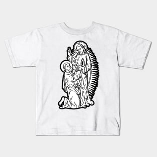 Doubting Thomas - white bkg Kids T-Shirt